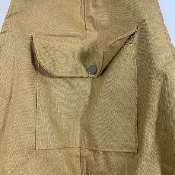VTG Men's 50s 60s Superior Buttons Made In Japan Nylon Bib Wader Overalls Sz M - Picture 11 of 12